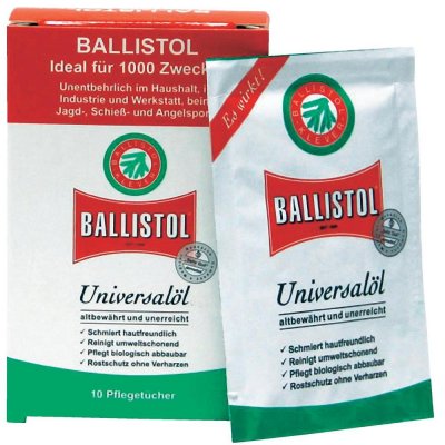 Салфетки для чистки Klever Ballistol, (10шт/уп)