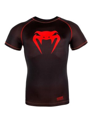 Компрессионная футболка Venum Contender 3.0 Short Sleeves Black/Red
