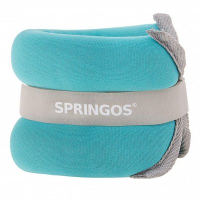 Утяжелители-манжеты для ног и рук Springos (2 x 1 кг) FA0071