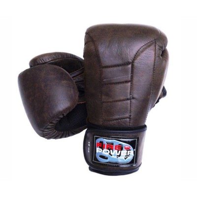 Боксерские перчатки FirePower FPBG7 (коричневые)