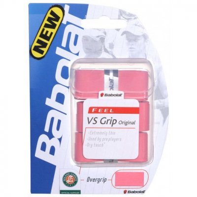 Намотка для теннисной ракетки Babolat VS Grip Original x 3 pink