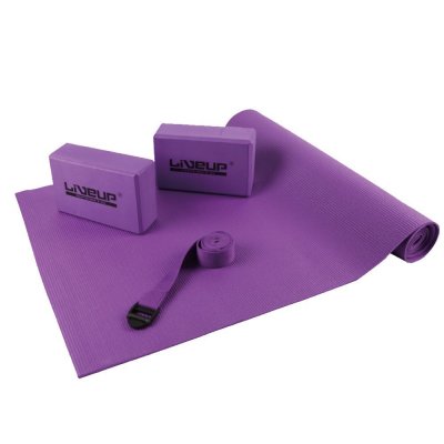 Набор для йоги YOGA SET фиолетовый