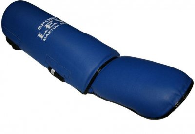 Защита голеностопа усиленная Lev Sport (синяя)