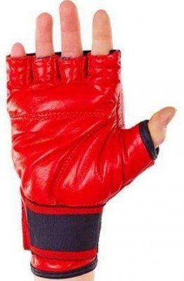 Перчатки для смешанных единоборств MMA VELO ULI-4023-R красные