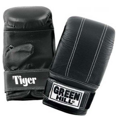 Перчатки снарядные "TIGER" Green Hill (черный)