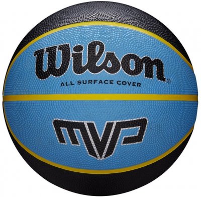 Мяч баскетбольный Wilson MVP 295 BSKT BLK/BLU SZ7 SS19