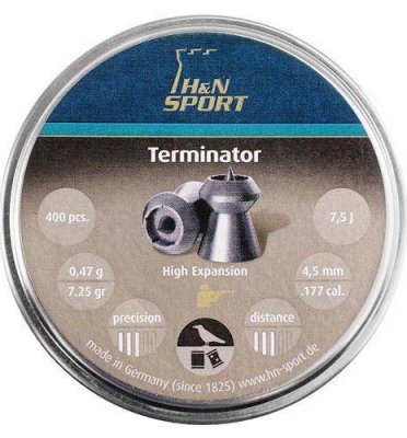 Пули H&N Terminator (0.47 г, кал. 4.5 мм)