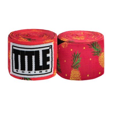 Бинты боксерские Title Print Mexican-Style Pineapple 4,5 m