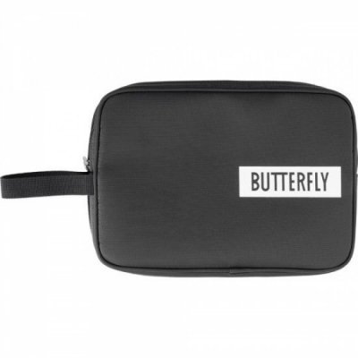 Чехол для 1-й ракетки  Butterfly Logo (прямоугольный) черный