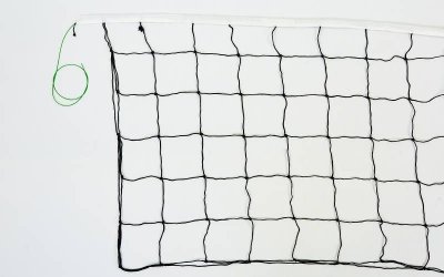 Сетка для волейбола Legend хлопок р.9,5х1м с металическим троссом