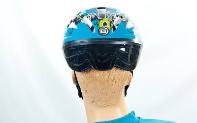 Шлем защитный для роллеров Zelart Sport (синий)