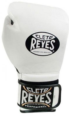Тренировочные перчатки CLETO REYES Velcro Closure Training (белые)