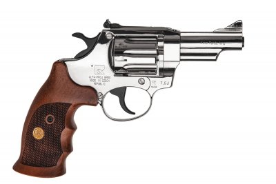 Револьвер флобера Alfa мод 431 3" (никель/дерево)