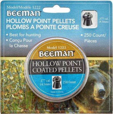 Пули Beeman Hollow Point 4,5 мм , 250 шт/уп. 0,47 г.