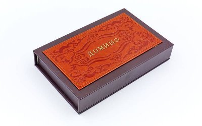 Домино настольная игра в PU коробке 5010F-2