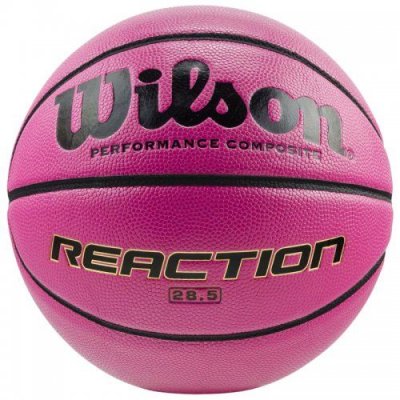 Мяч баскетбольный Wilson REACTION 285 BSKT SZ6 SS18 розовый