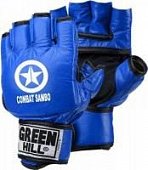 Перчатки для боевого самбо "CFBM-2085" Green Hill (синие)