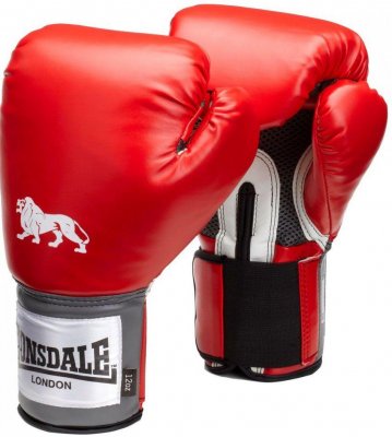Боксерские перчатки Lonsdale Pro Training (red)