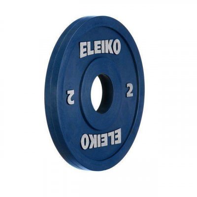 Олимпийский цветной диск для соревнований и тренировок Eleiko 2 кг