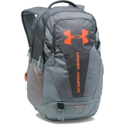 Рюкзак Under Armour Hustle 3.0 Backpack серо-оранжевый UNI