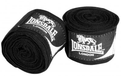 Бинты Lonsdale 3.5m Pro Handwrap черные
