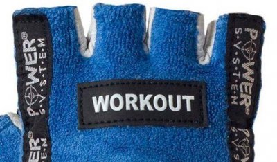 Перчатки для фитнеса Power System Workout BL