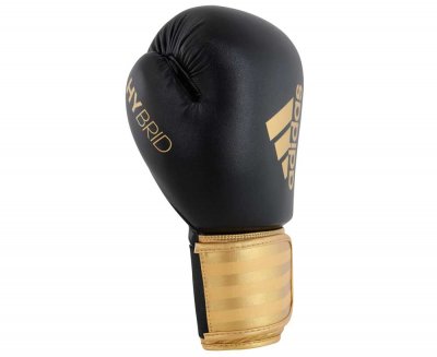 Боксерские перчатки Adidas Hybrid 100 (золотые)