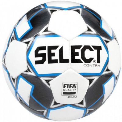Мяч футбольный SELECT CONTRA FIFA бело-голубой