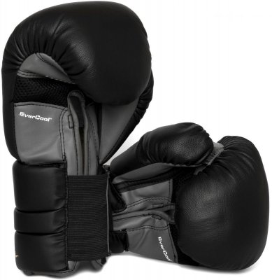 Боксерские перчатки Everlast Protex3 (черные)