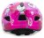 Шлем защитный с регулировкой детский Maraton Falcon розовый с котенком