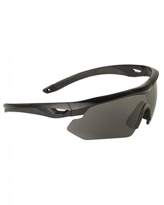 Стрелковые очки Swiss Eye Nighthawk черные