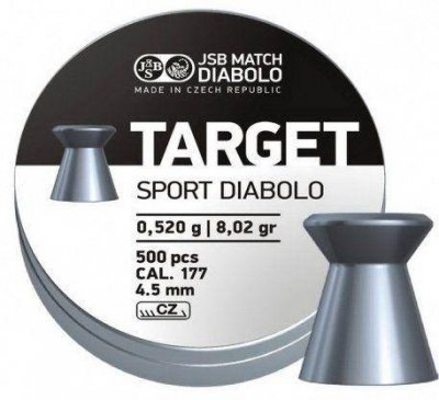 Пули JSB Diabolo Target Sport (0.52 г, кал. 4.5 мм)