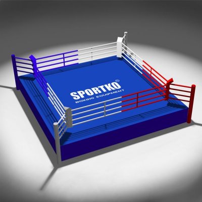 Ринг для бокса Sportko профессиональный 5х5х0,6м