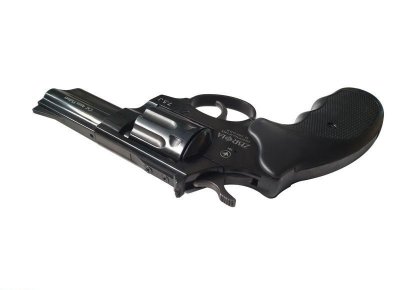 Револьвер флобера ZBROIA PROFI-3" (чёрный / пластик)
