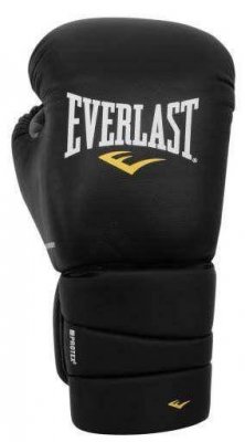 Боксерские перчатки Everlast Protex3 (черные)