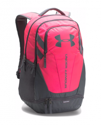 Рюкзак Under Armour Hustle 3.0 Backpack черно-красный UNI