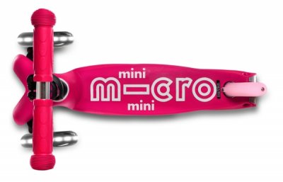 Cамокат Mini Micro Deluxe Pink LED NEW