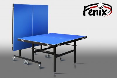 Теннисный стол профессиональный "Феникс" Master Sport M19 (для закрытых помещений) синий