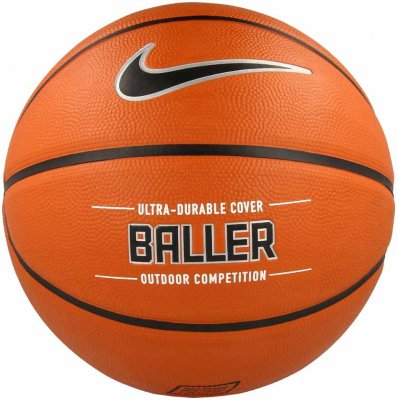 Мяч баскетбольный Nike Baller Amber black/metallic/silver/black size 7