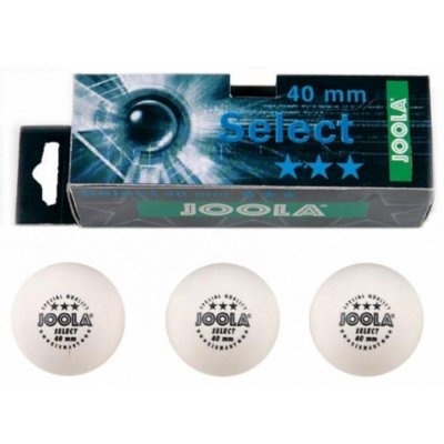 Мячи для настольного тенниса Joola Select 3* 3шт.