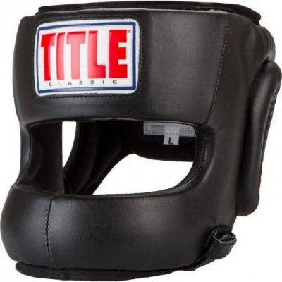 Бамперный шлем Title Classic Face Protector Headgear Black